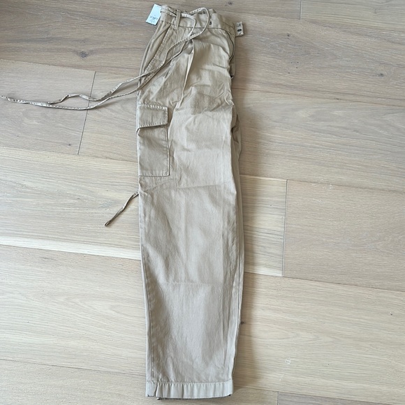 BNWT Gap Pleated Cargo Pants size 2 - Picture 2 of 10